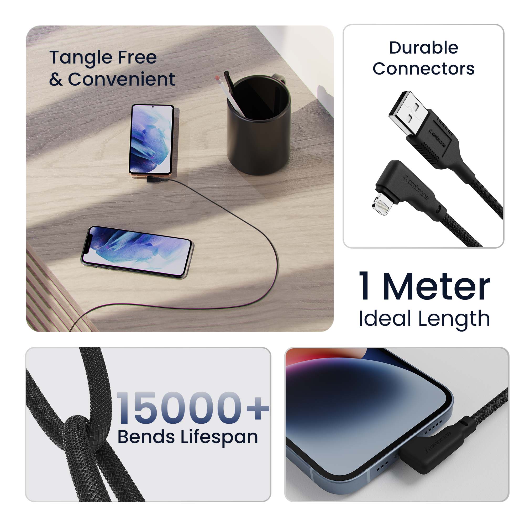 ABLLS-10 L-Shape Lightning Cable - Image 5