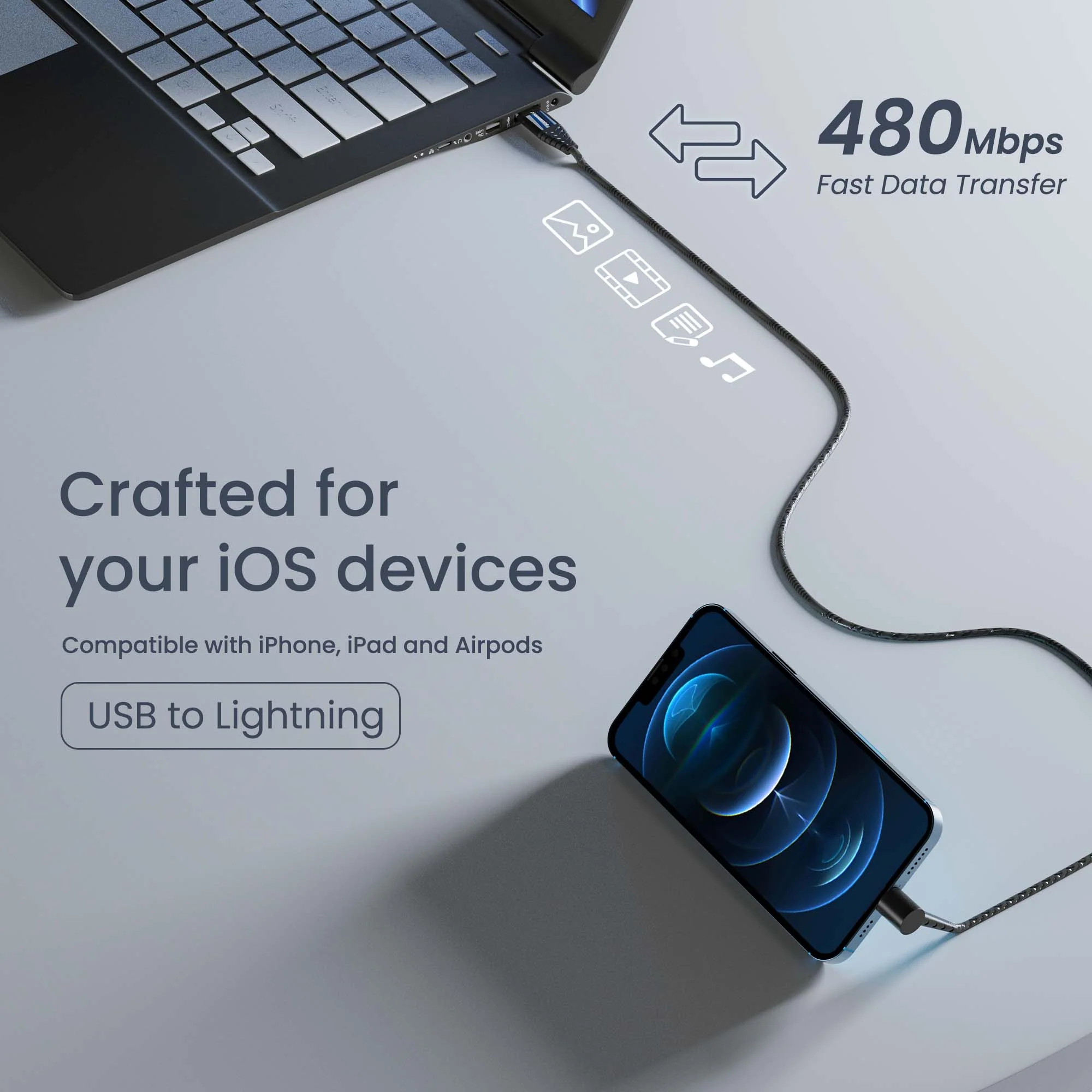 Standing Lightning Cable - Image 4