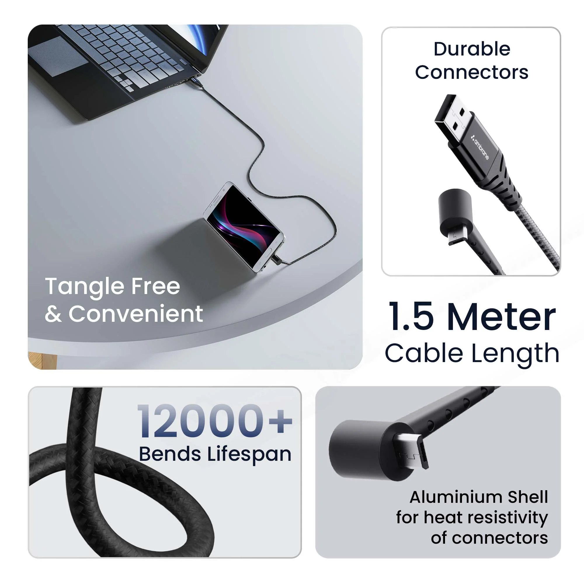 Standing Micro USB Cable - Image 5
