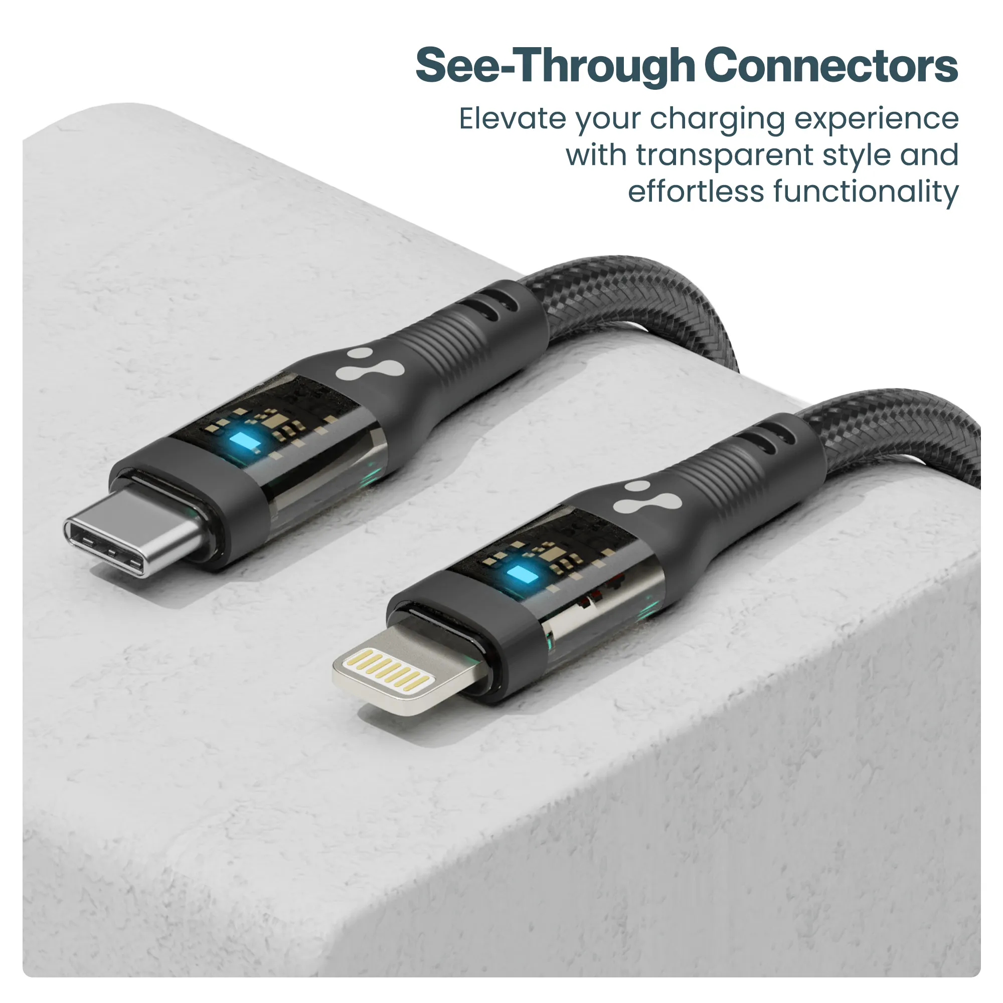 Type C to Lightning Cable with LED Indicator - Image 7