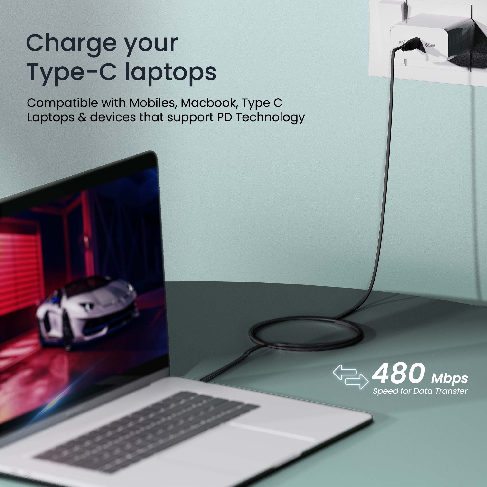 ABTTLS-12 L-Shape C to C Cable - Image 3