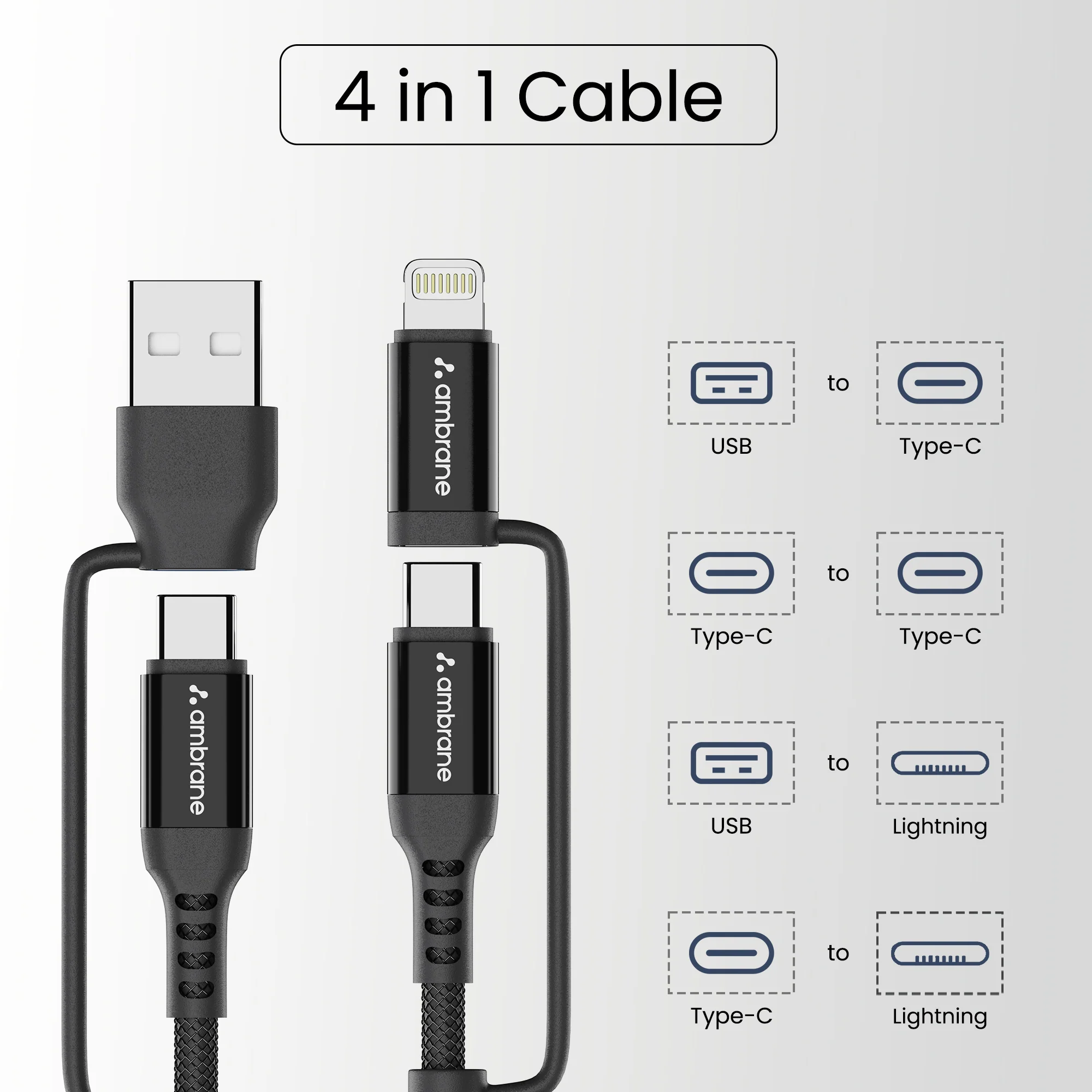 4 in 1 Cable - Image 3