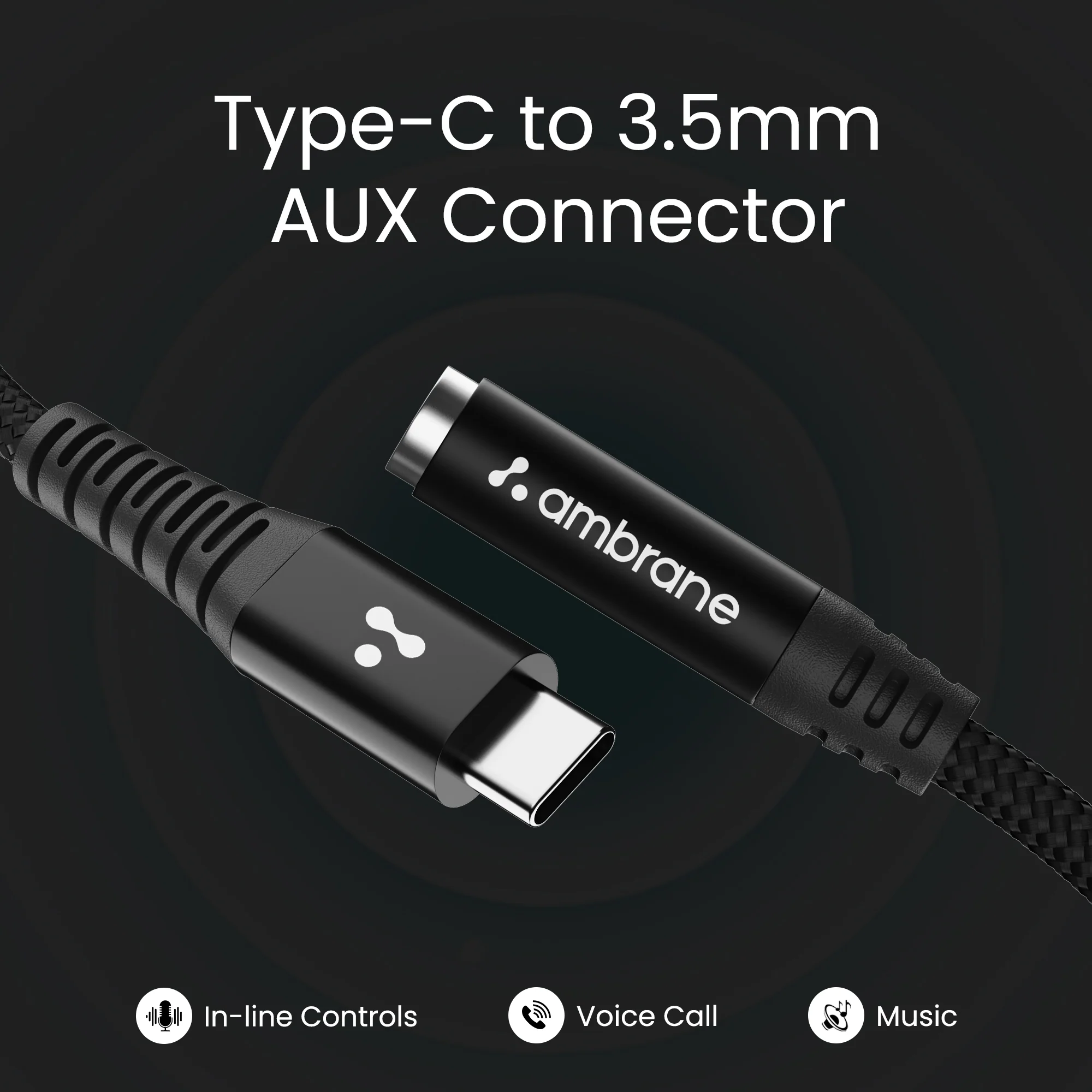 Type C to 3.5mm AUX Connector - Image 2