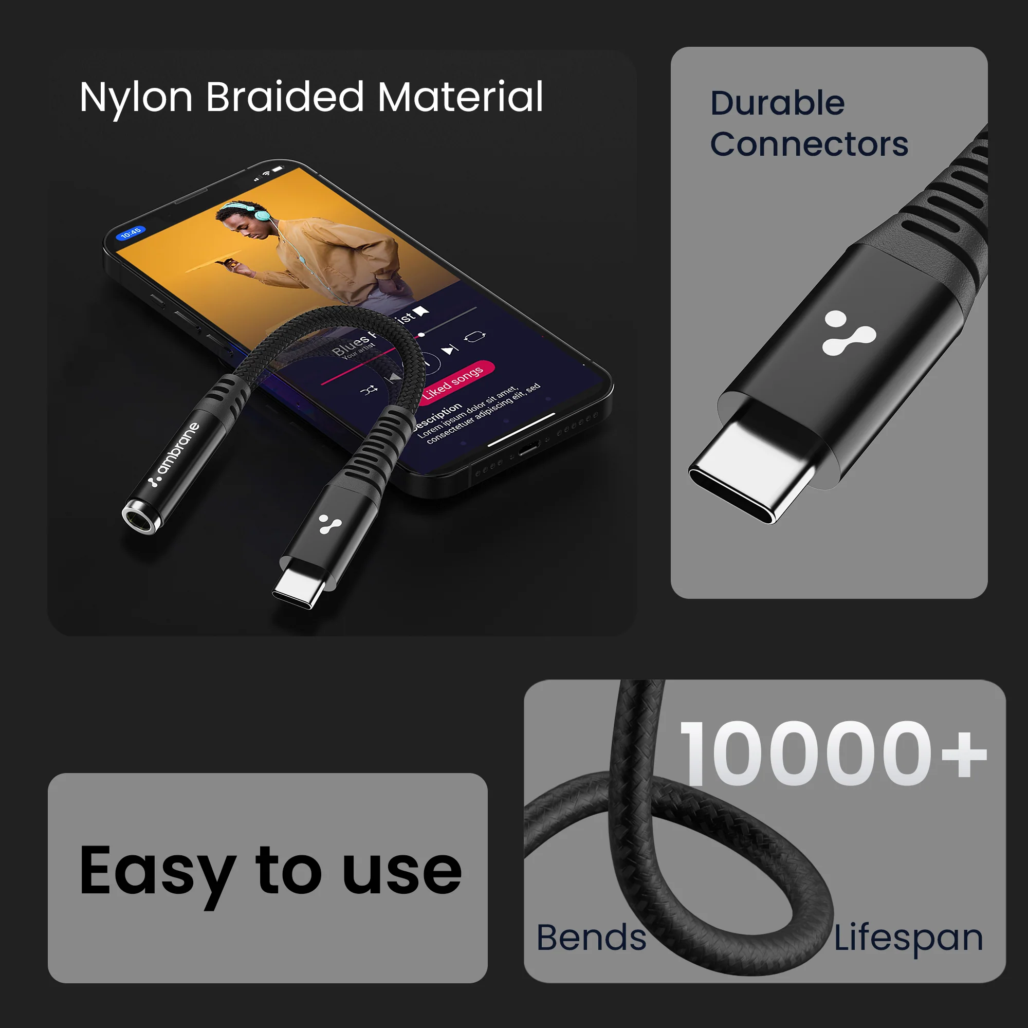 Type C to 3.5mm AUX Connector - Image 6