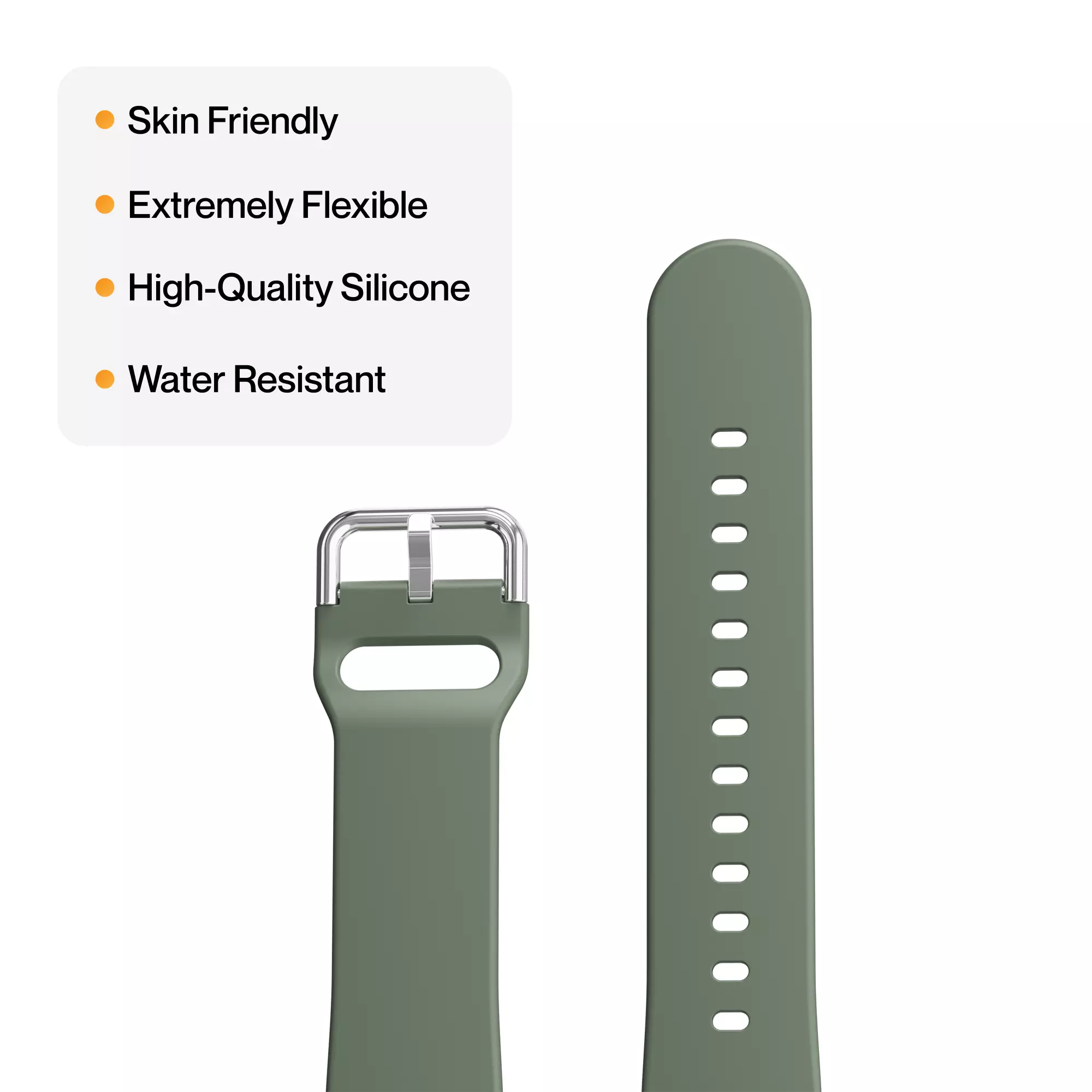 Ambrane 22mm Silicone Strap (Curve) - Image 10