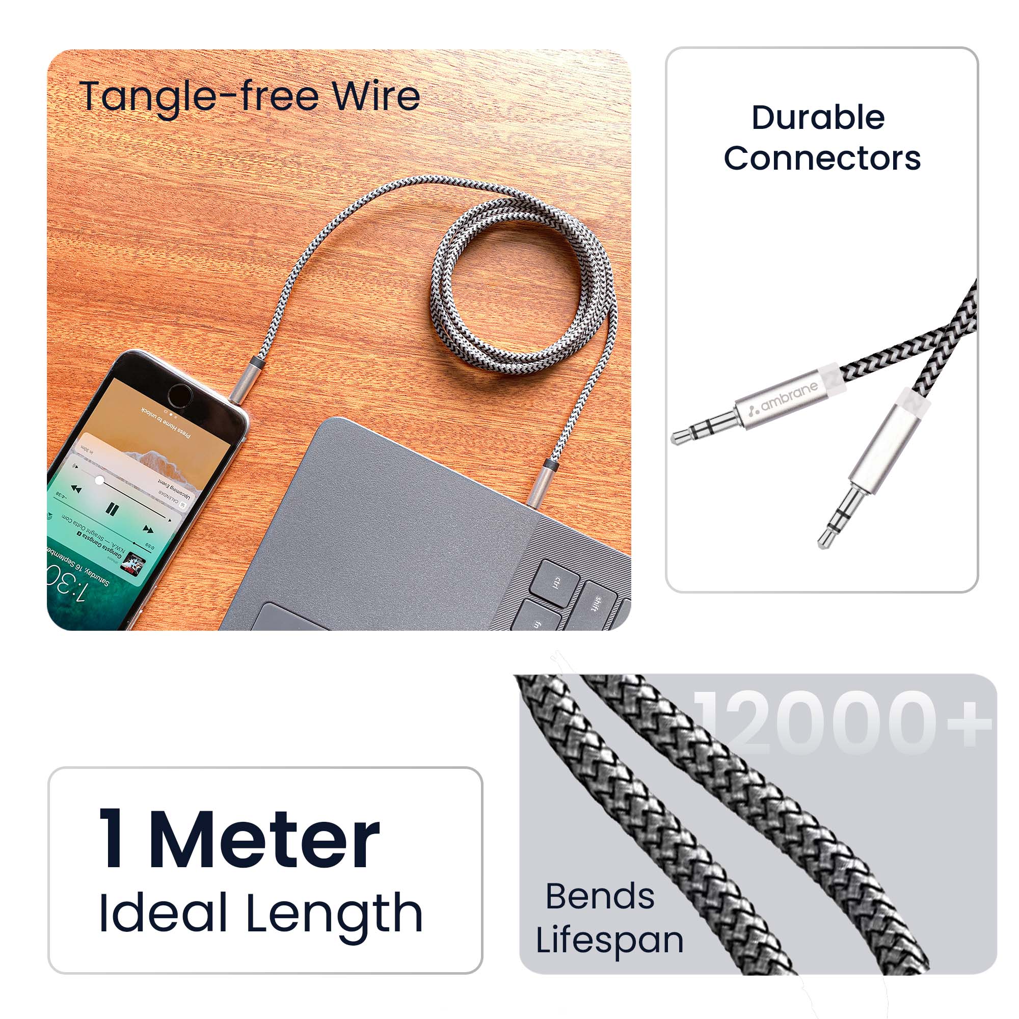 ABCAX-10 AUX Cable - Image 3