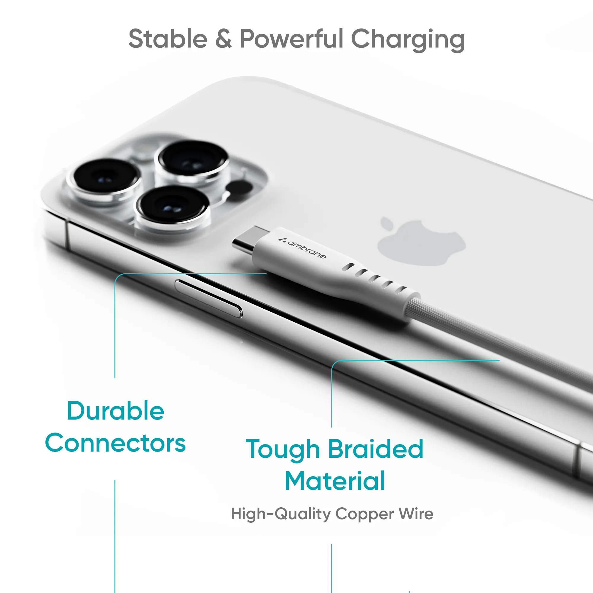 MFI Certified Type C to Lightning Cable - Image 7
