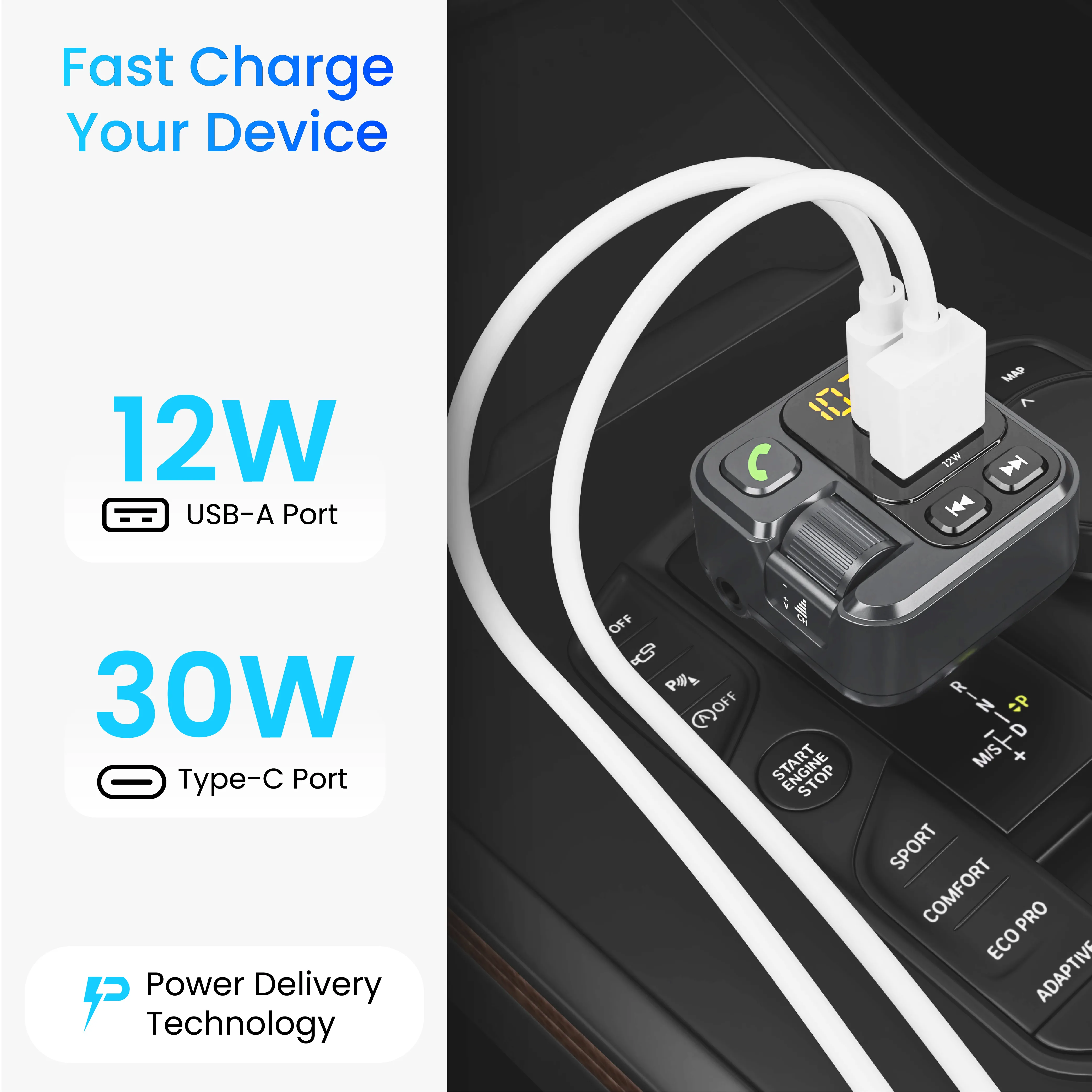 Car Connect FM Transmitter - Image 3