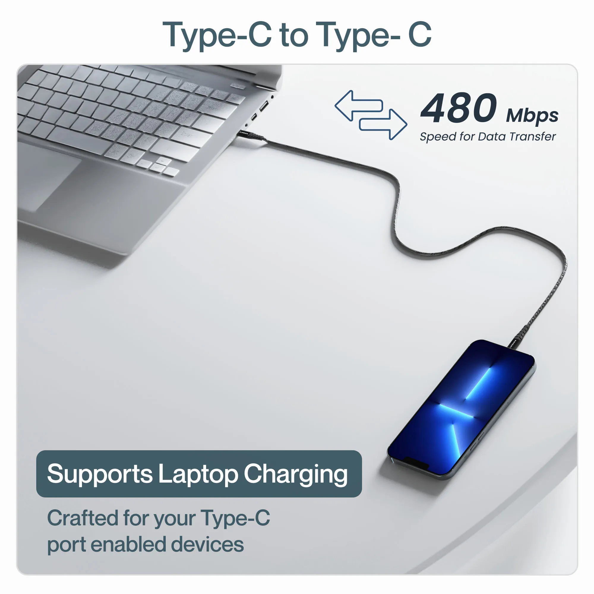 Type C to Type C Cable - Image 3
