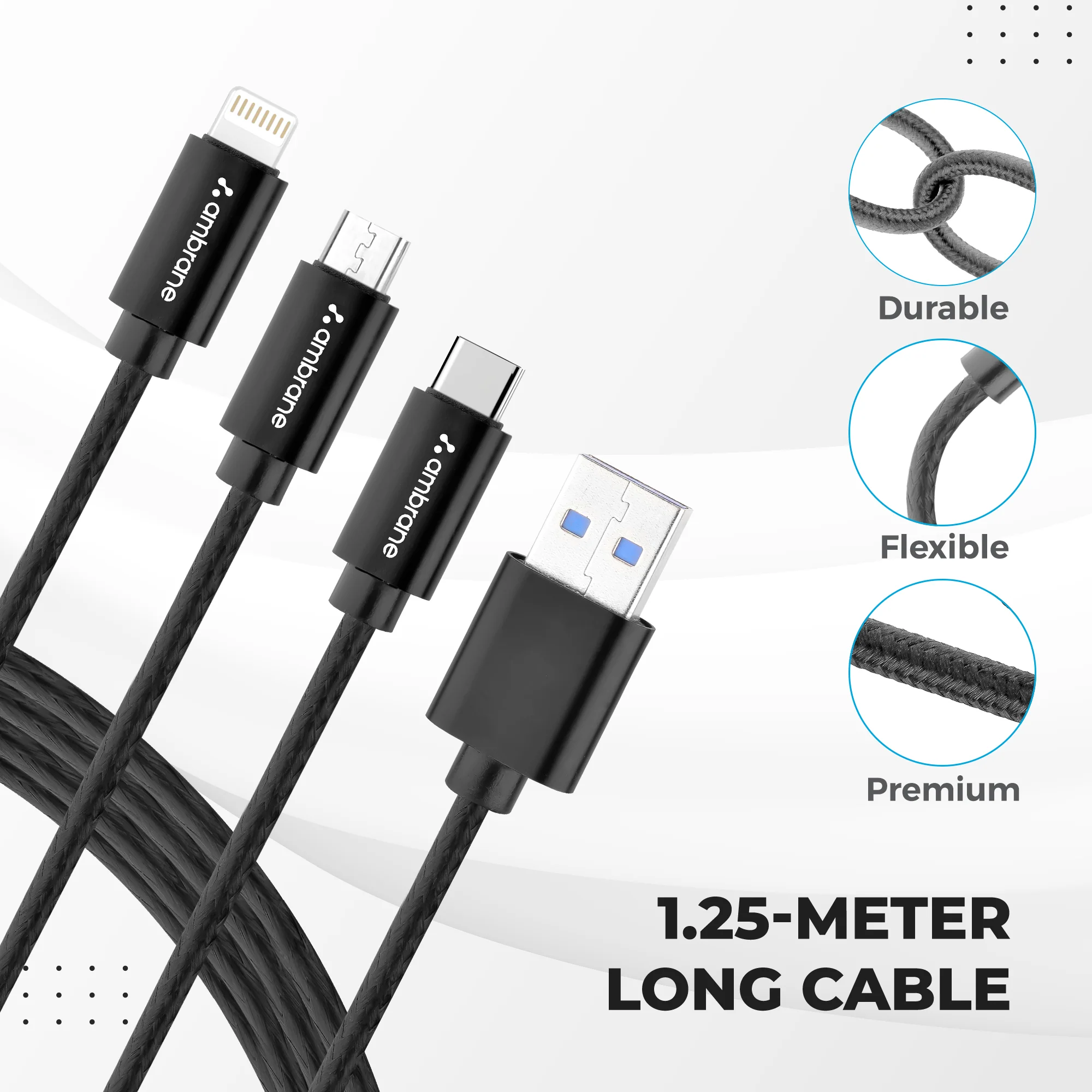 Trio 3 in 1 Cable - Image 5