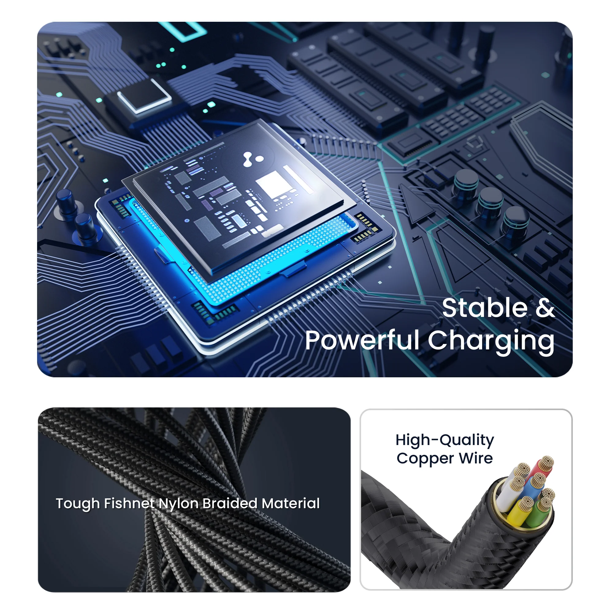 Trio S10 Trio 3 in 1 Cable - Image 7